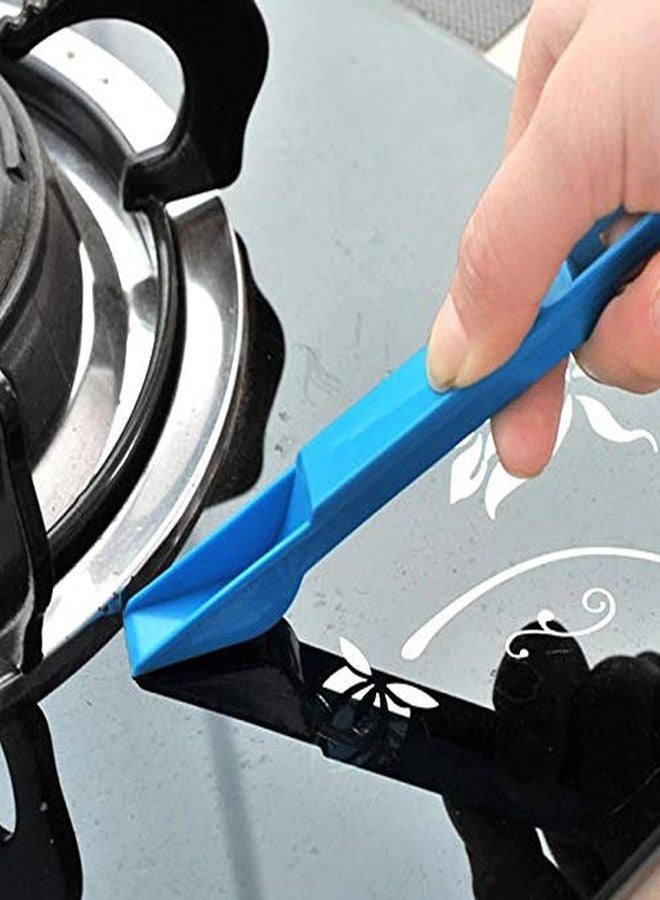 جاردن أوف آرت فرشاة تنظيف الزوايا والحواف البلاستيكية من جاردن أوف آرتس لإطارات النوافذ ولوحات المفاتيح مع مجرفة صغيرة وفرشاة تنظيف النوافذ (متعددة الألوان) - Image 1